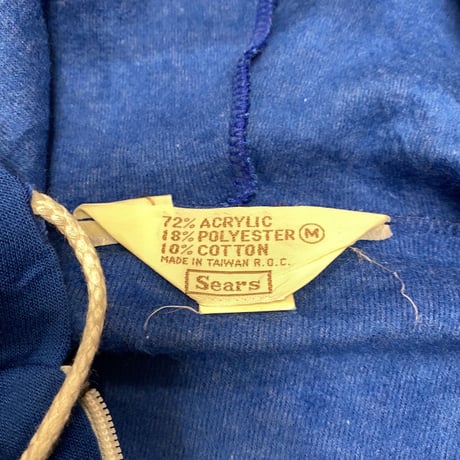 [USED] VINTAGE "Sears" HALF ZIP PARKA🟦