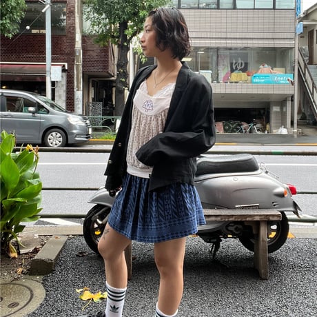 [USED] linen/cottonSHORT JACKET♡