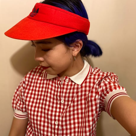 ［USED］VINTAGE!adidasサンバイザー♡