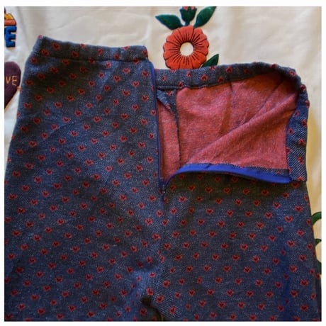 [USED] 70's EURO フレアPANTS / ハート♡