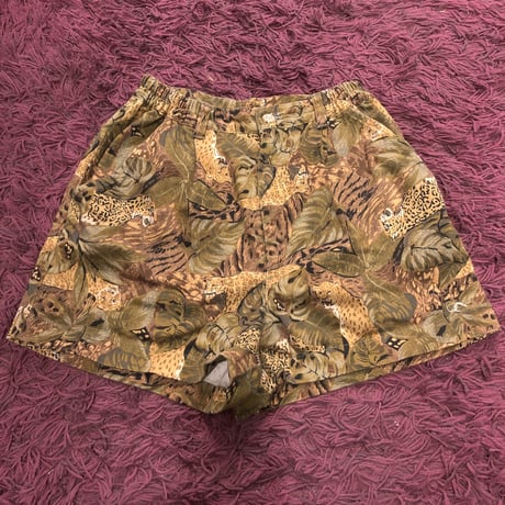 [USED] ジャングル柄 SHORTS