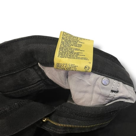 [USED] wrangler BLACK ストレッチデニム