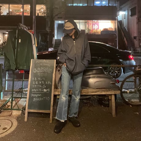 [USED] "SUNBODY"🌝🌞フリースZIP PARKA