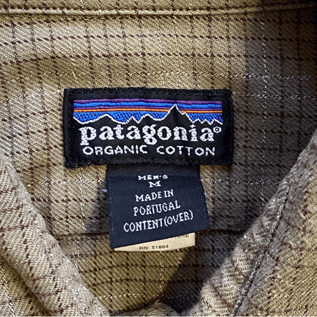 [USED] patagonia ORGANIC COTTON シャツ