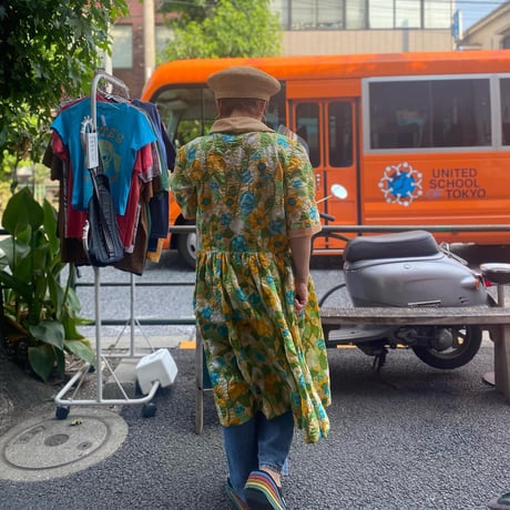 [USED] vintageガウンワンピース