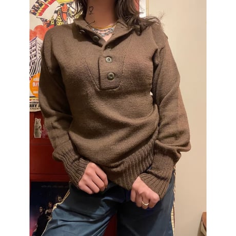 [USED] ARMY モックネックニット♥️