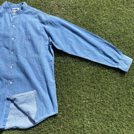 [USED] スタンドカラーDENIM シャツ