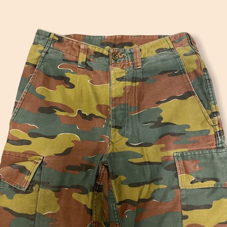 [USED] BELGIE CAMO CARGO PANTS！