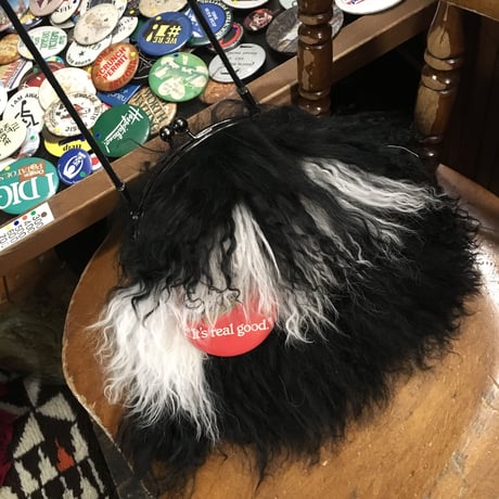[USED] モノトーン フェイクファー BAG