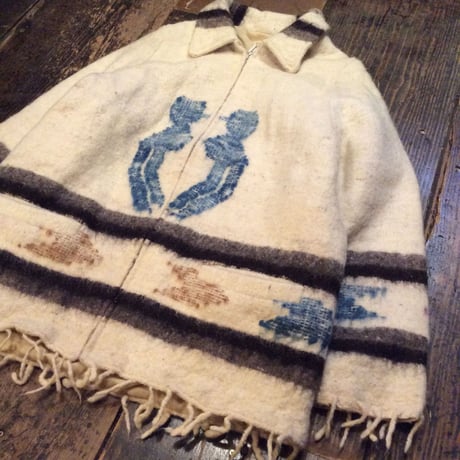 [USED]  WOOL 裏地付き ラグ JKT