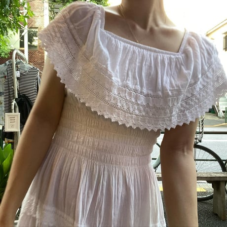 [USED] Whites ギャザー2wayワンピース🤍