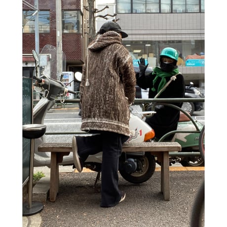 [USED] トンガリ帽子のラグコート