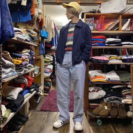 [USED] NAVY SWEAT JACKET！