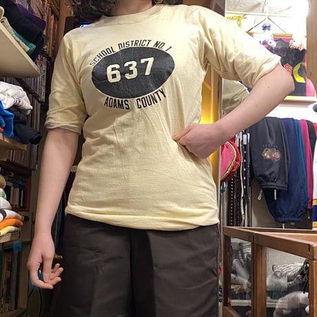[USED] vintage W- face SWEAT