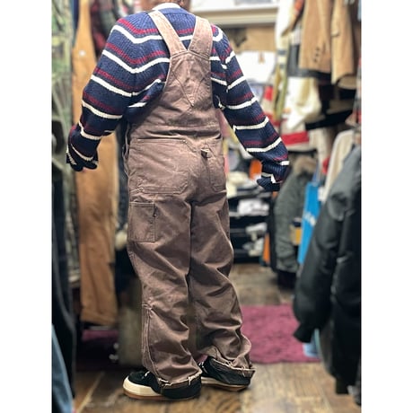 [USED] ダック地  WINTER オーバーオール🤎Brown