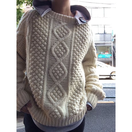 [USED] Vintaga Sears ケーブルニット