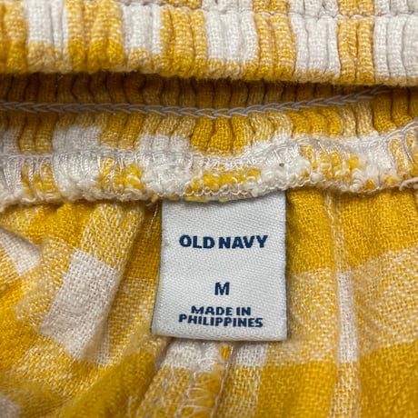 [USED]OLD NAVY ギンガムチェックAll in one💛