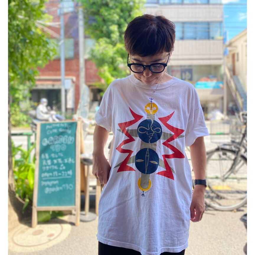 太陽の塔　Tシャツ　フォトT Tシャツレーベル「GASATANG」が岡本太郎作品とコラボ、太陽の塔
