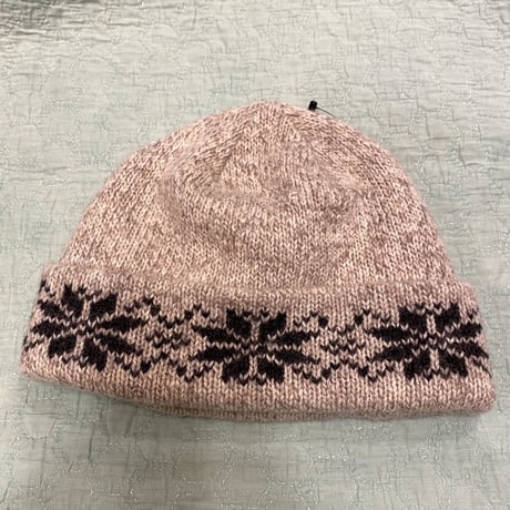 [USED] 霜降りノルディックビーニー❄️