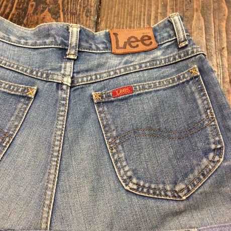 [USED] old Lee DENIMパッチワーク ロングスカート