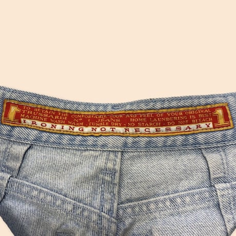 [USED] TRUSSARDI DENIM PANTS！