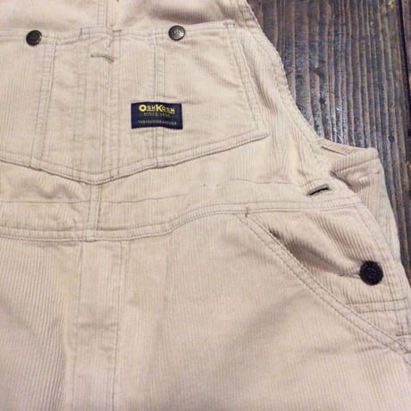 [USED] OSHKOSHコーデュロイオーバーオール