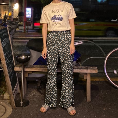 [USED] 小花柄フレアPANTS🌼