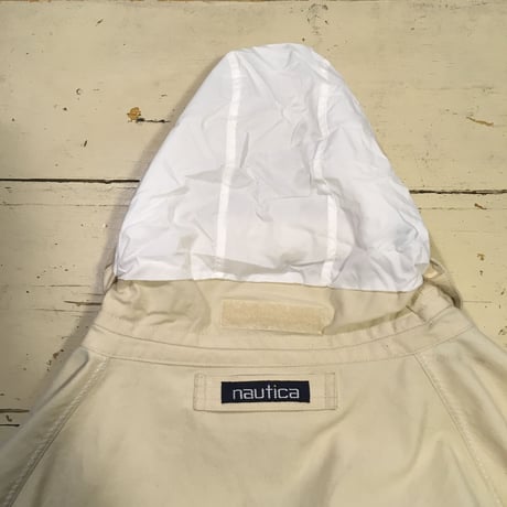 [USED]NAUTICA  バイカラーBIGマウンテンパーカー