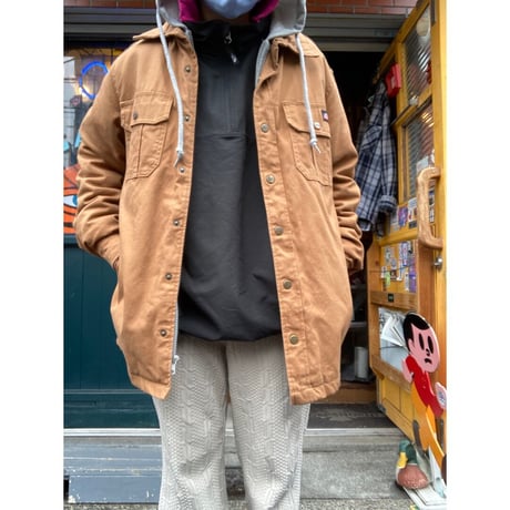 [USED] Dickies 重ね着風ダックJACKET