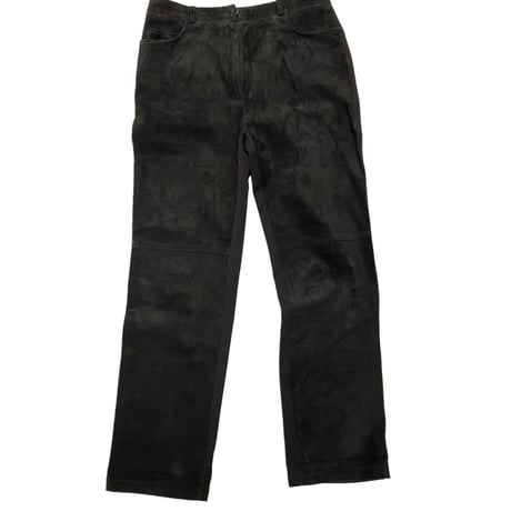 [USED] LEATHER & ストレッチ PANTS