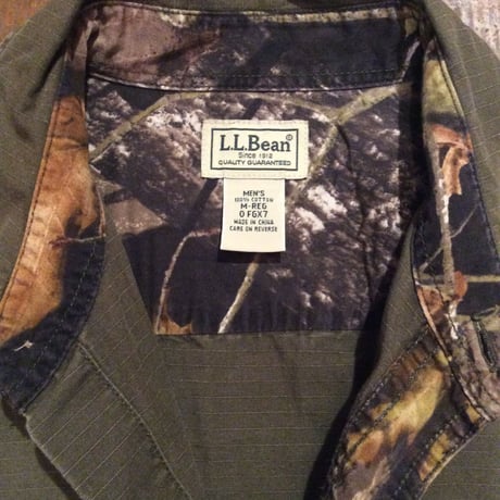 [USED] L.L.Bean カーキシャツ