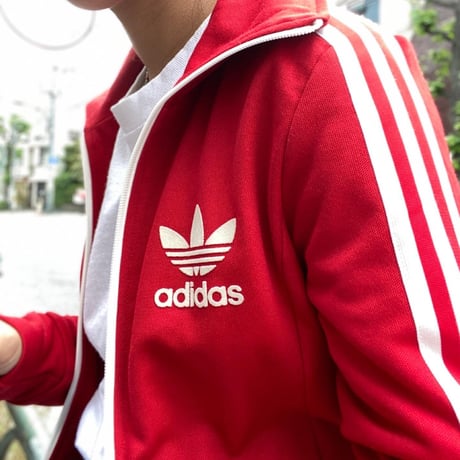 [USED] adidas トラックジャケット/RED