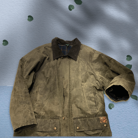 [USED] Euro vintage オイルド JKT "LEDERTYS"