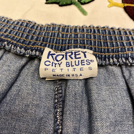 [USED] フロントボタンデニムSKIRT♡