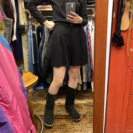 [USED] サラサラBLACK SHORTS♡