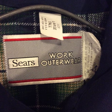 [USED] Sears ドリズラーJKT フロッキープリント