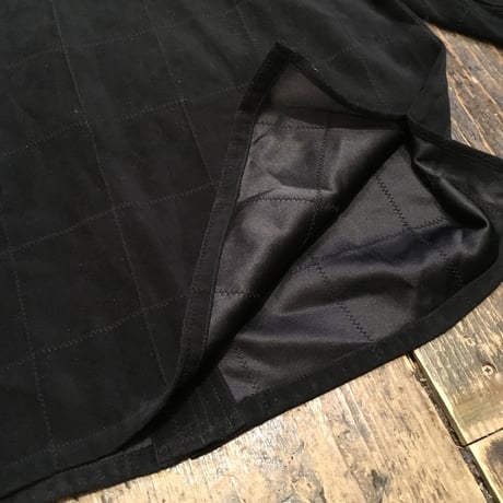 [USED] パッチワークのような スウェード風 shirt