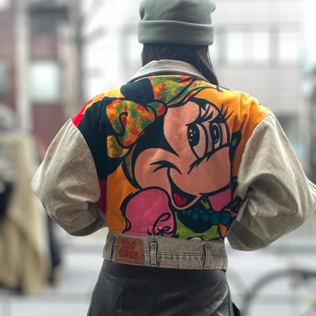 [USED] 90's vintage remake BRAND "TOO CUTE" デニム JKT