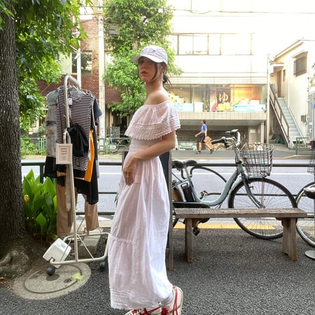 [USED] Whites ギャザー2wayワンピース🤍
