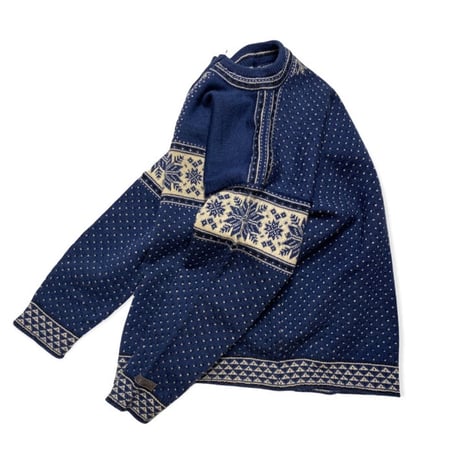 [USED] ハーフZIP ノルディックKNIT❄️