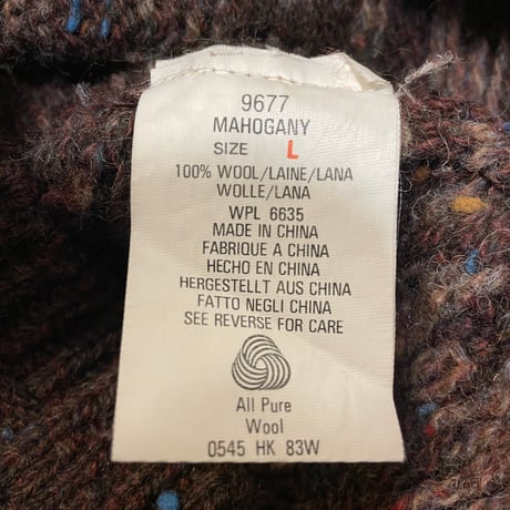 [USED] WOOLRICH  ワンちゃん ニット