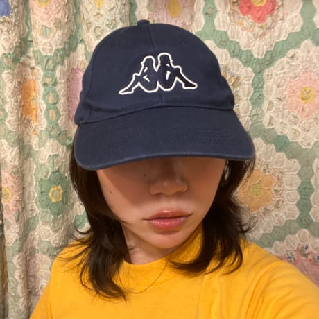 [USED] "KAPPA" ネイビーCAP