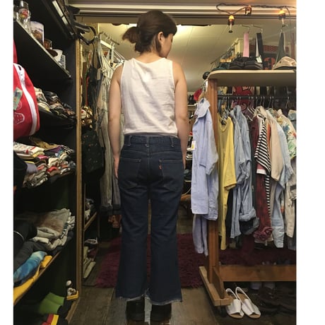 [USED] Vintage Levi's 684 CUTOFF DENIM W31