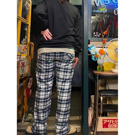[USED] チェックネル パジャマPANTS