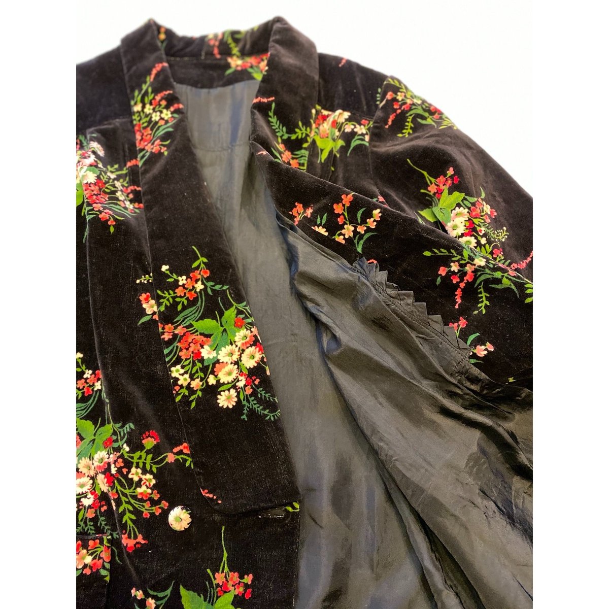 USED] 花柄 ベロアJACKET | garden730