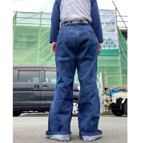 [USED] vintage ワイドデニムPANTS 💙