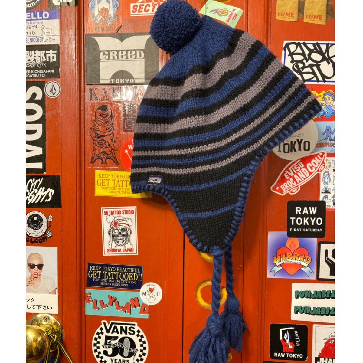 USED] Patagoniaニット耳あて帽 | garden730