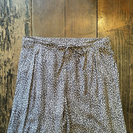 [USED]レオパード柄♡イージーパンツ