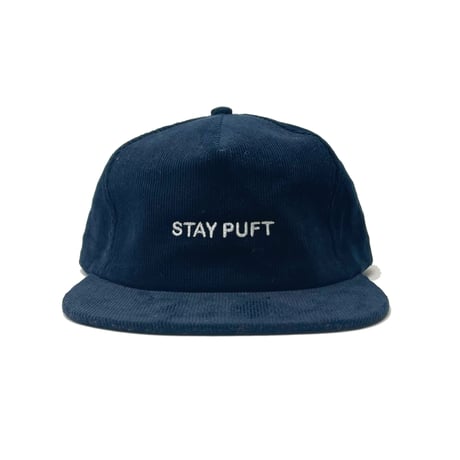 [CHEAP TIME$] STAY PUFT CORD CAP/NAVY