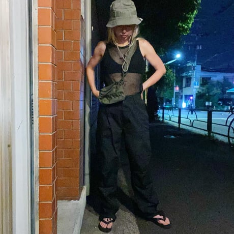 [USED]  メッシュ TANK TOP / BLK